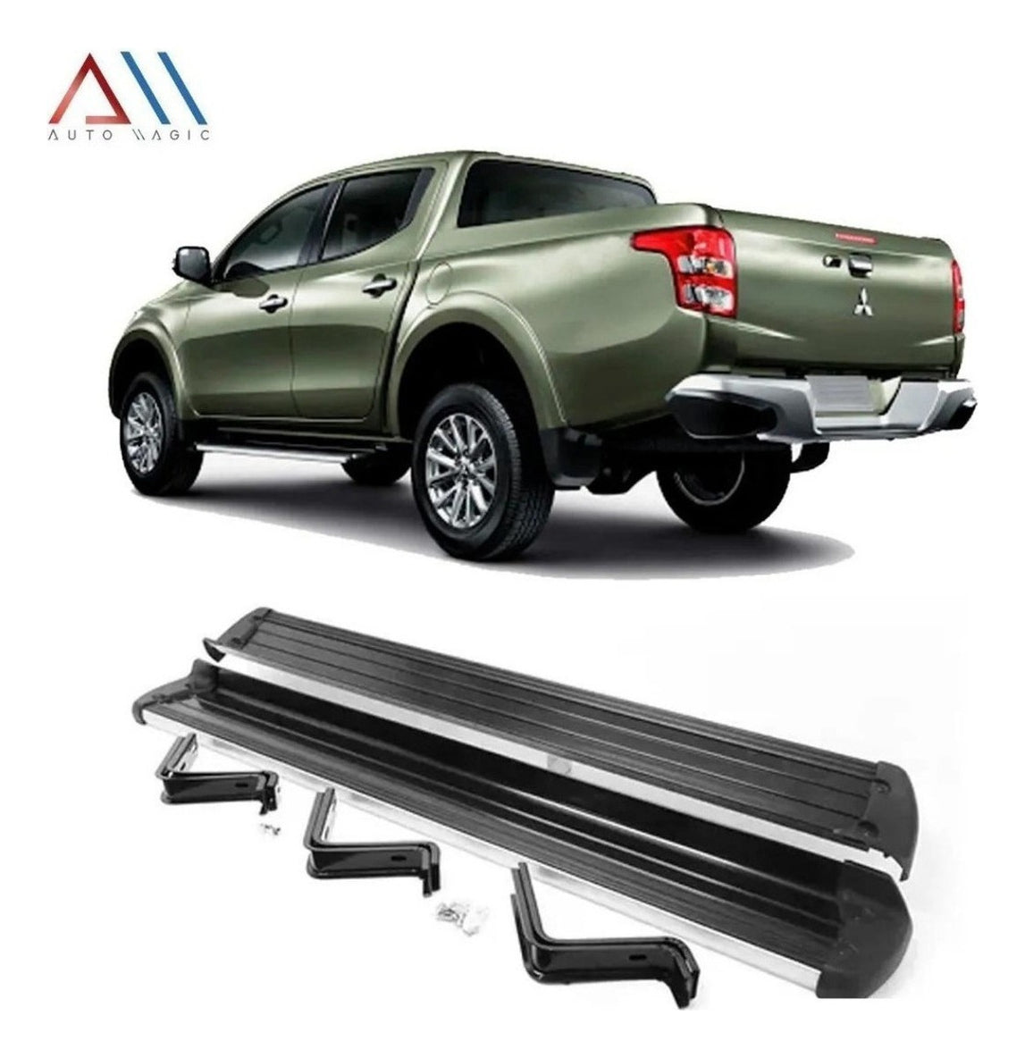 Estribos Mitsubishi L200 Tipo Original 2016 2017 2018 2019