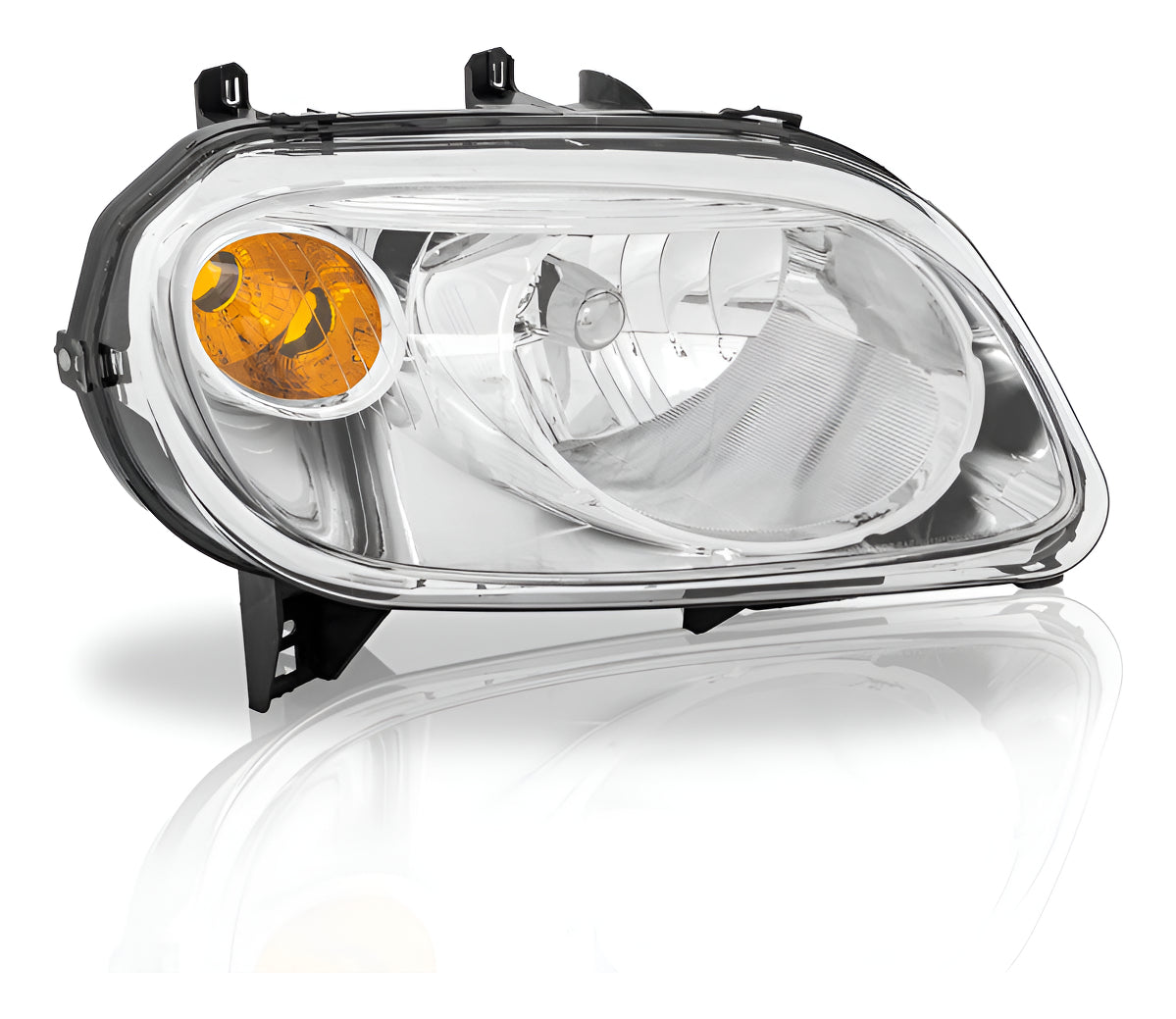 Faro Para Hhr 06-10 Fondo Cromo Derecho