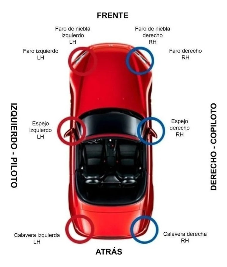 Faro Matiz 2006 2007 2008 2009 2010 2011 2013 2015 Derecho