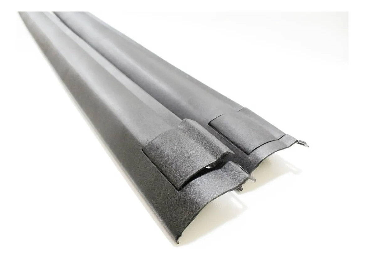 Par De Estribos Plastico Vw Jetta A2 Golf Gti Con Tapas Mk2