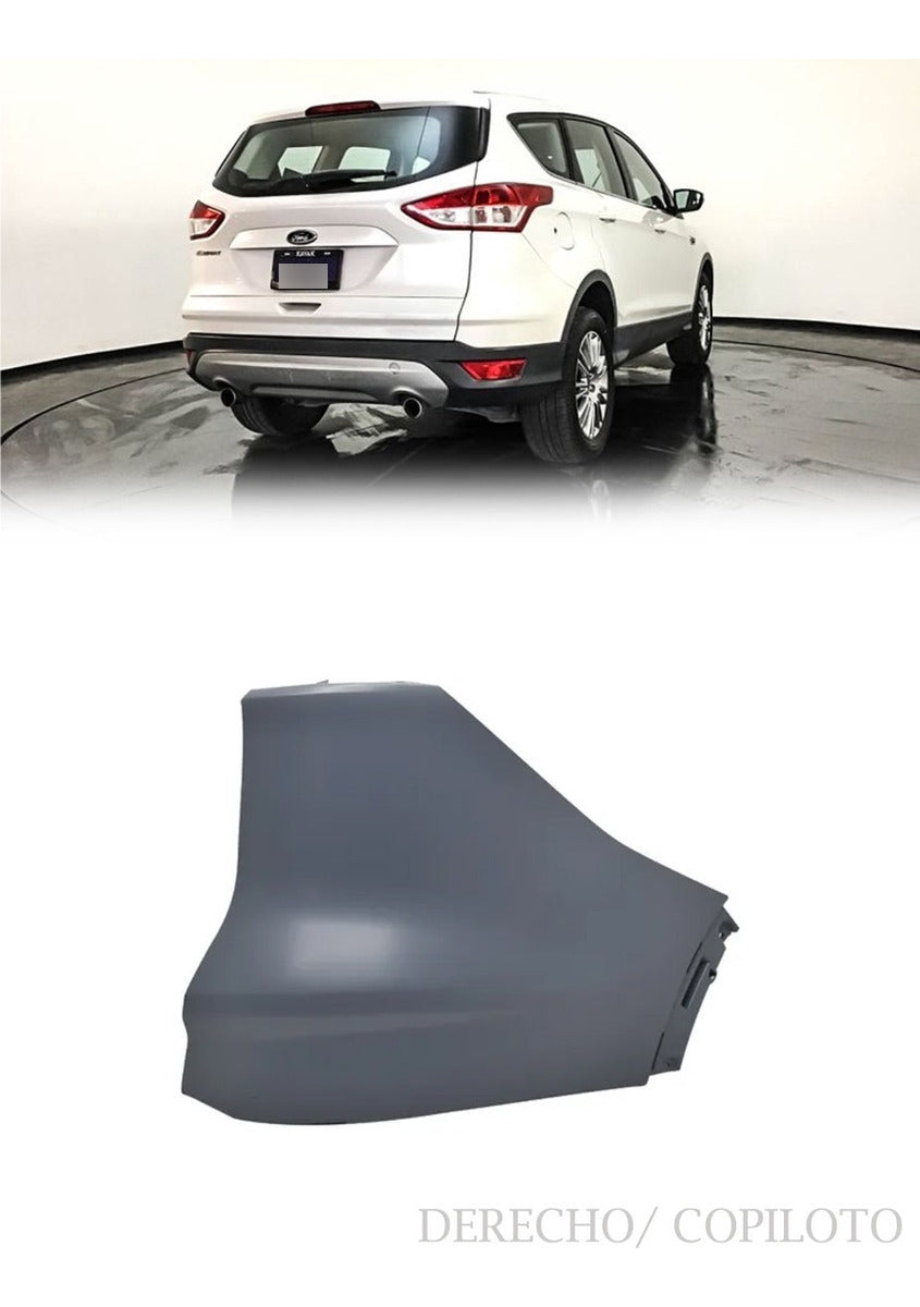 Aleron Trasero Escape 2013 2014 2015 2016 Derecho Negro